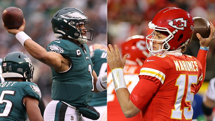 Kansas City Chiefs y los Philadephia Eagles definen el título del Super